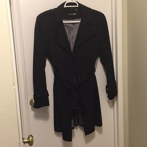 Calvin Klein rain coat